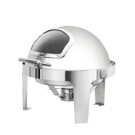 Economic Round Chafing Dish - PC Lid