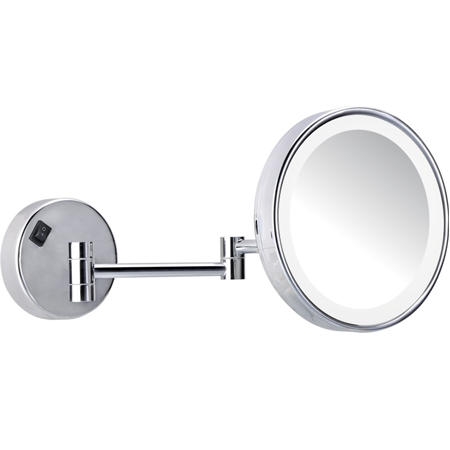 LED Round Magnifying Mirror