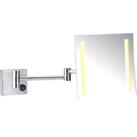 LED Square Magnifying Mirror